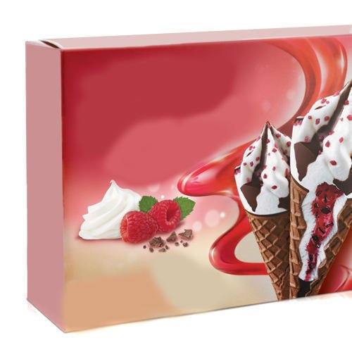 Ice Cream Packaging Box, Lithography/Offset