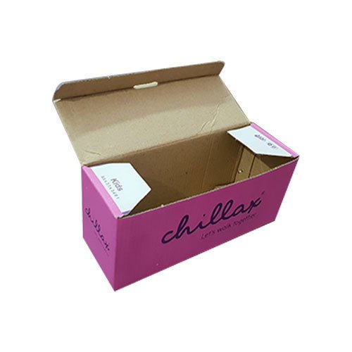 Single Wall 3 Ply Printed Slipper Packaging Box