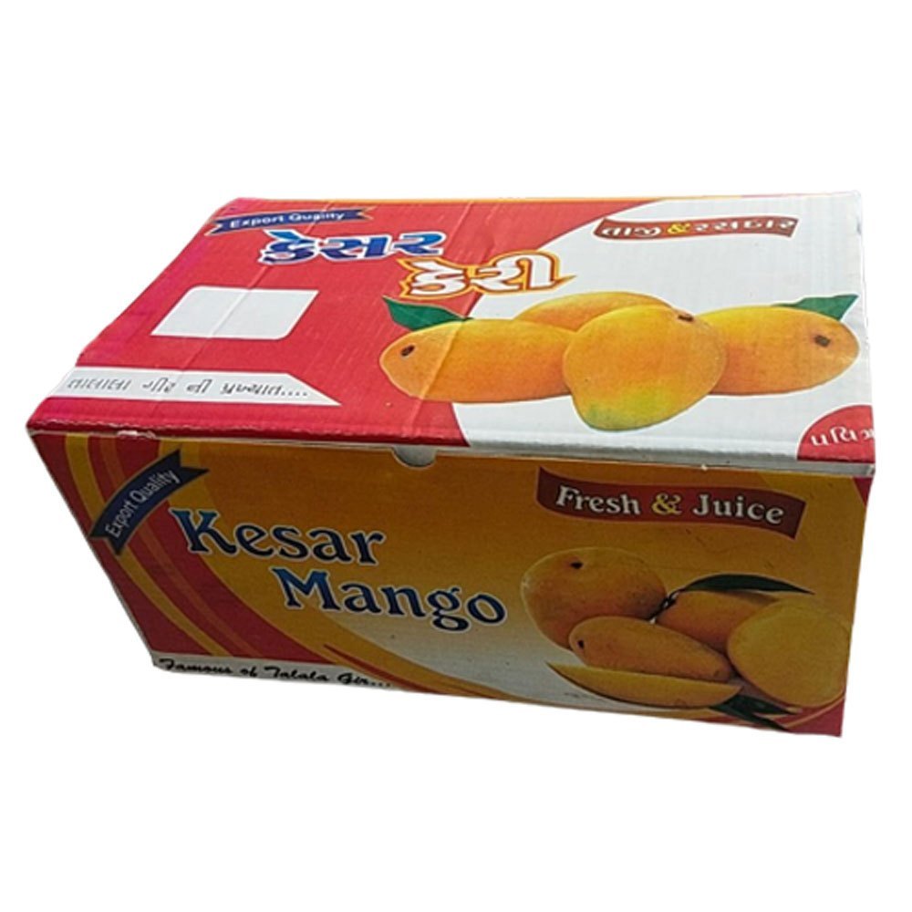 Double Wall 5 Ply Printed Fruit Packaging Box