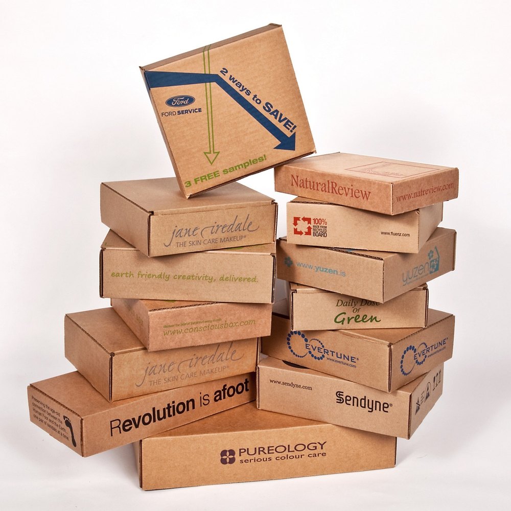 Single Wall 3 Ply Printed Corrugated Boxes