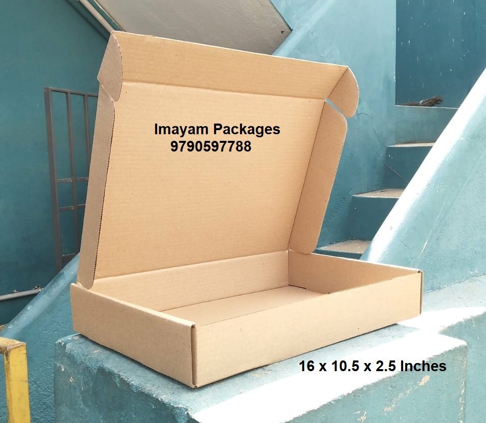 Single Wall 3 Ply Saree Packing Die Cut Mailer Box
