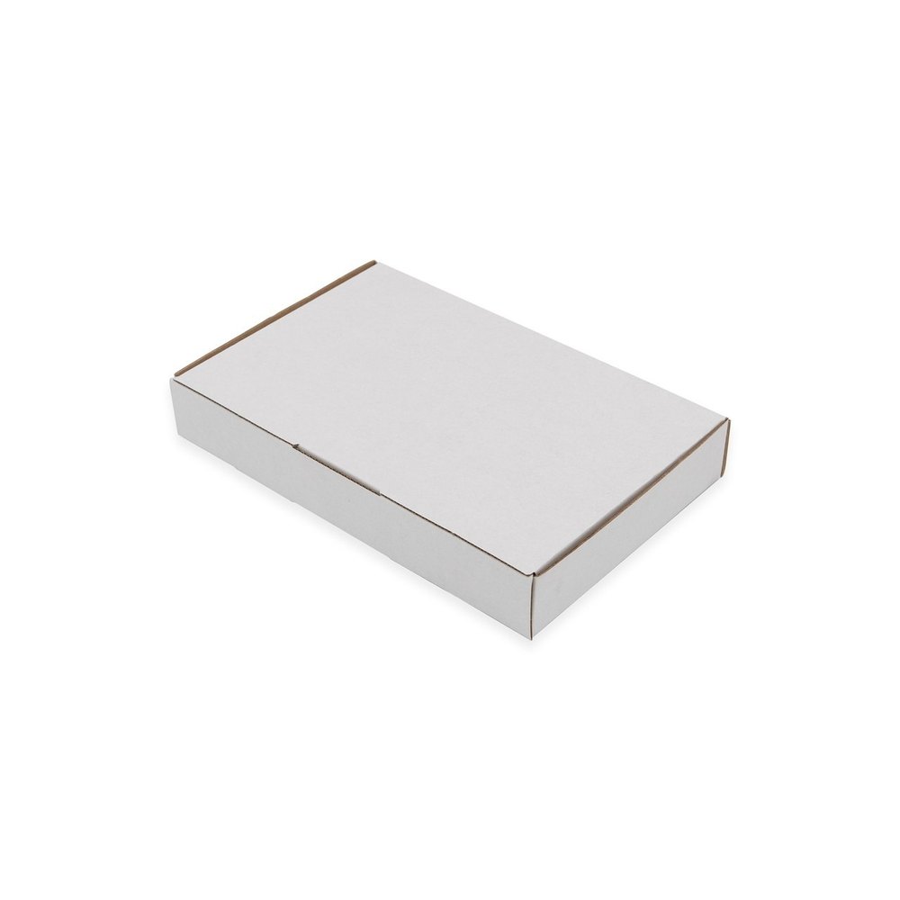 White Rectangular Corrugated Mailing Box, Size(LXWXH)(Inches): 220X145X35mm