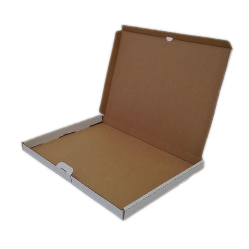 Cardboard Rectangular Broad Flute Corrugated Packaging Box, Box Capacity: 2 kg