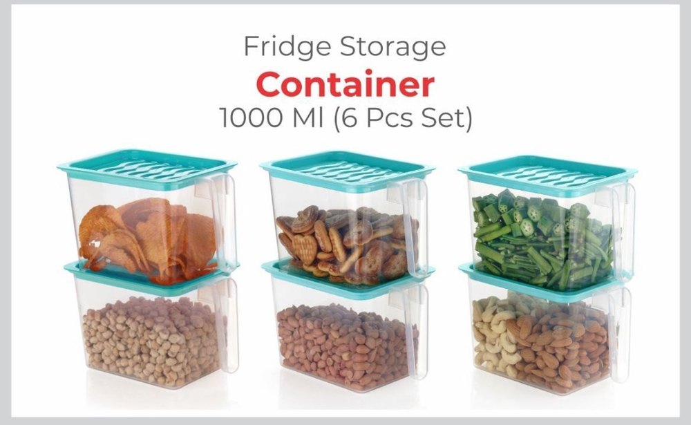 ARRO Multicolor Fridge Storage Container, For Kitchenware, Daily