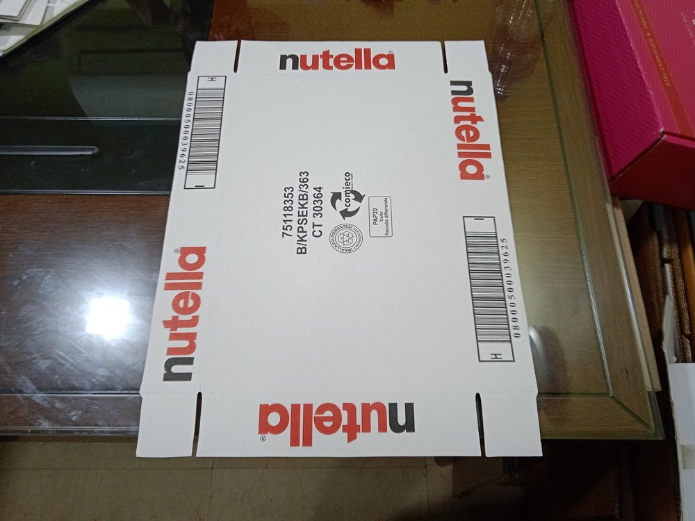 Nutella Corrugated Tray
