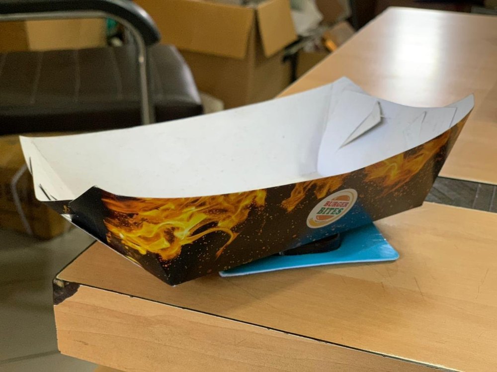 Multicolor Packing Material Food Tray