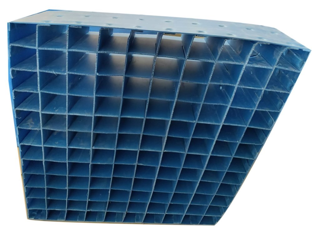 Plain Rectangle PP Honeycomb Case Box