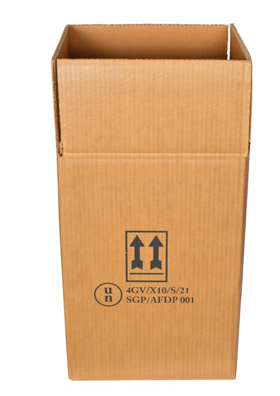 UN Approved Boxes with Packaging Services, 270 X 270 X 380 mm