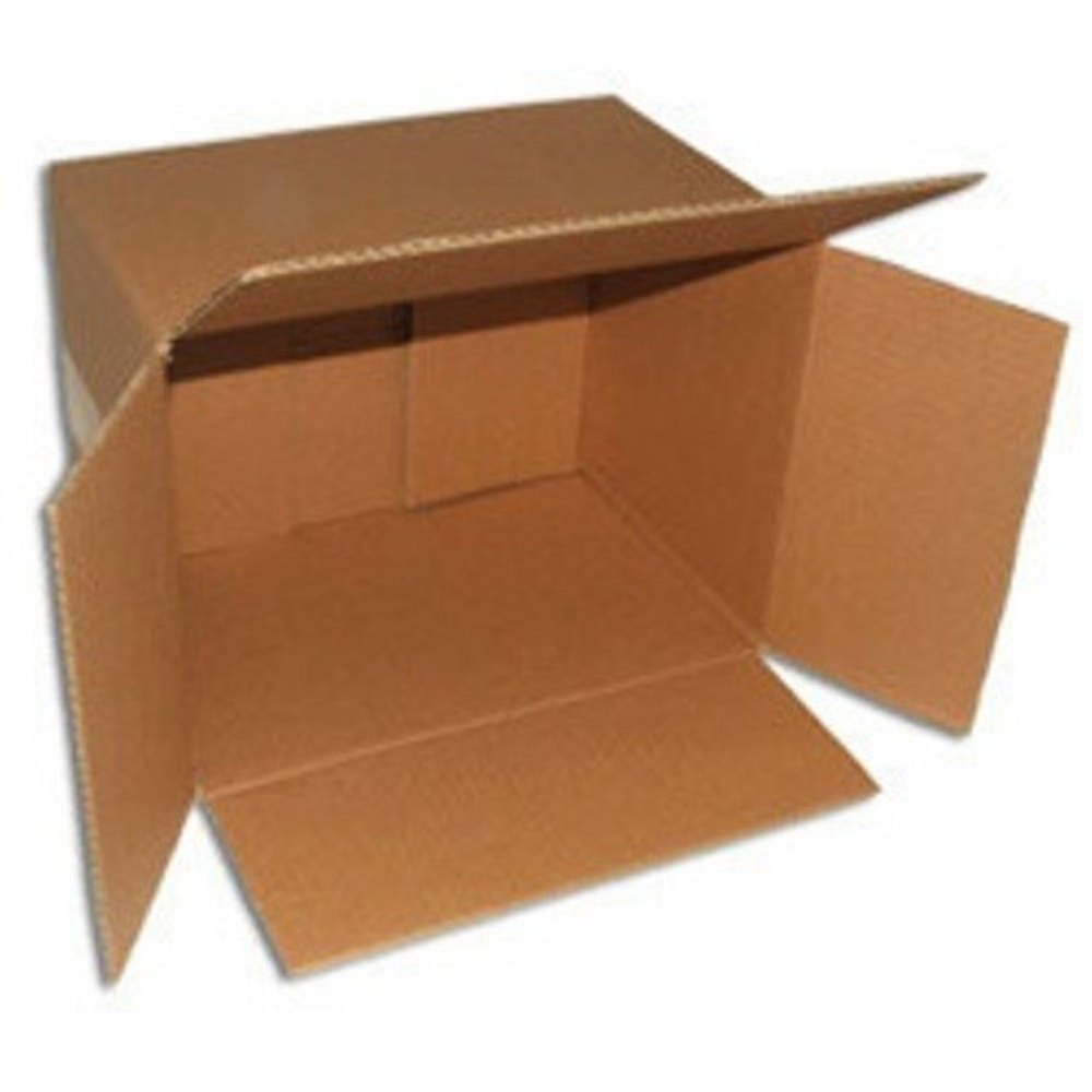Square Brown Un Approved Corrugated Box, For Packaging, Box Capacity: 40 Kg