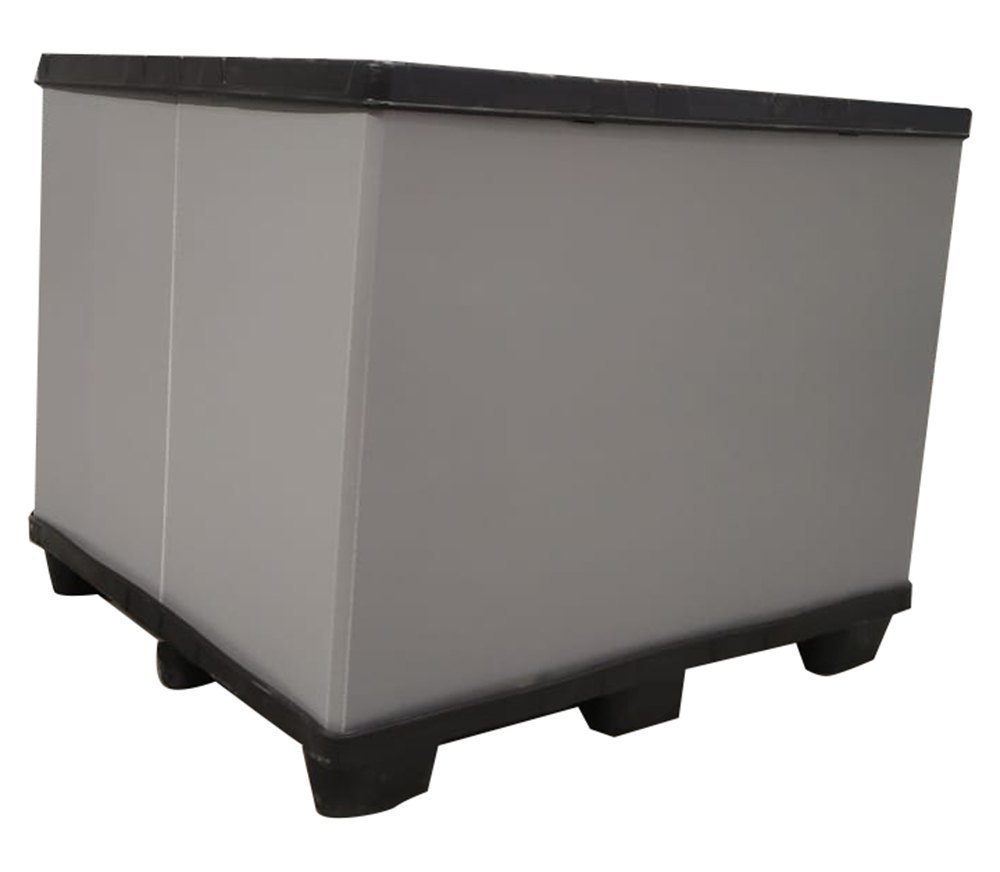 Moisture Proof Foldable Plastic Poly Box, For Automobile Parts, Box Capacity: 1000 kg