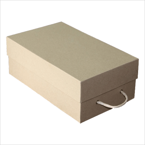 Rectangular Plain Cardboard Shoes Packaging Box, < 5 Kg, Size(LXWXH)(Inches): 13 X 8 X 8 Inch