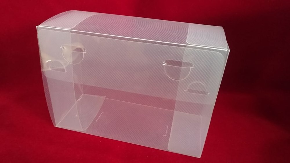 Plastic Moisture Proof T Shirt Packaging PVC Box, For Apparel, Box Capacity: 1-5 Kg