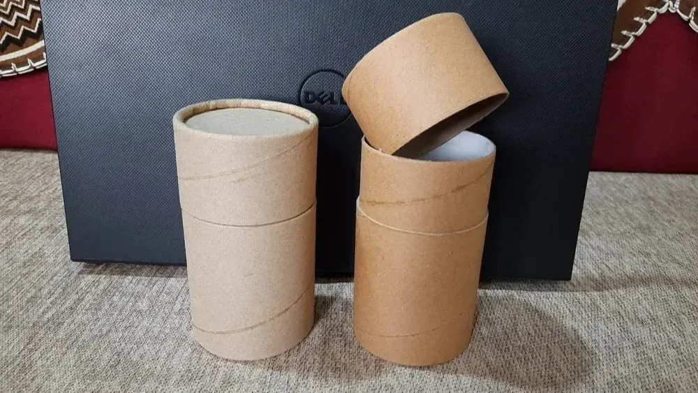12 X 8.5 X 2 Inch Brown Paper Tube Boxes