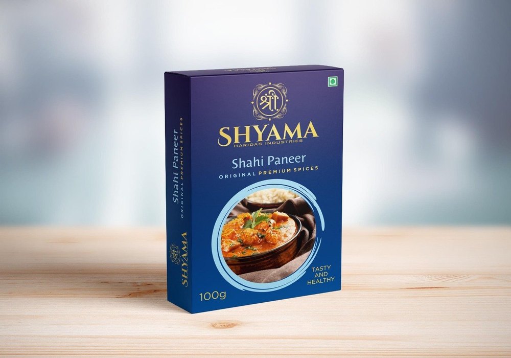 Spices Packaging Box