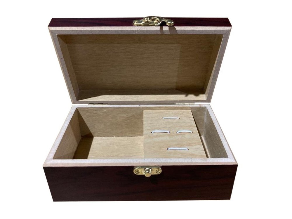 Tie Packaging Wooden Box, Size/Dimension: 7.5x4.5x3inch