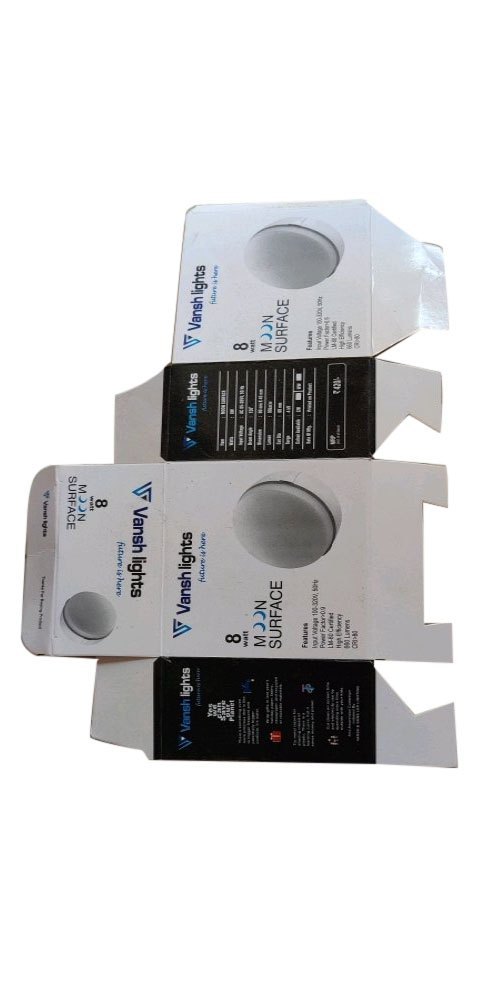 Corrugated Paper Rectangular LED Surface Light Packing Box