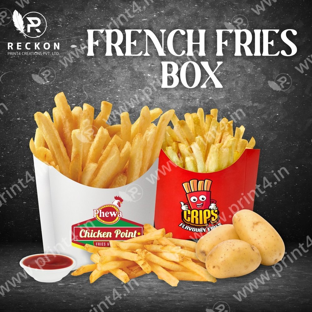 Paper French Fries Box