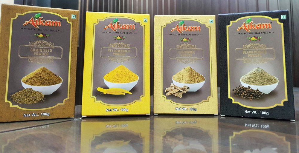 Spice Packaging Box