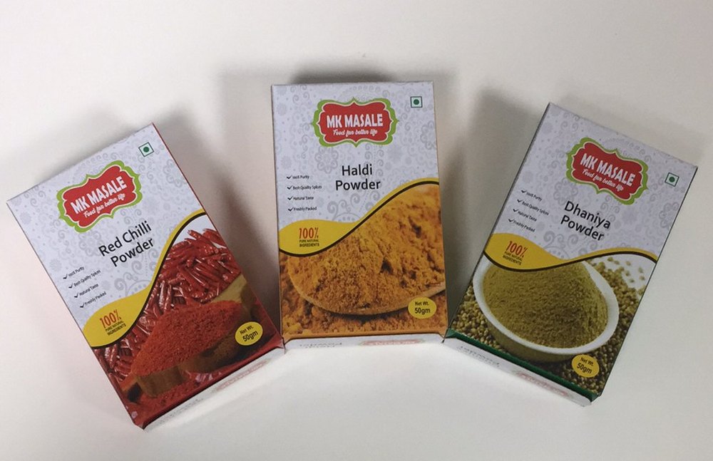 Spice Packaging Box Masala Box
