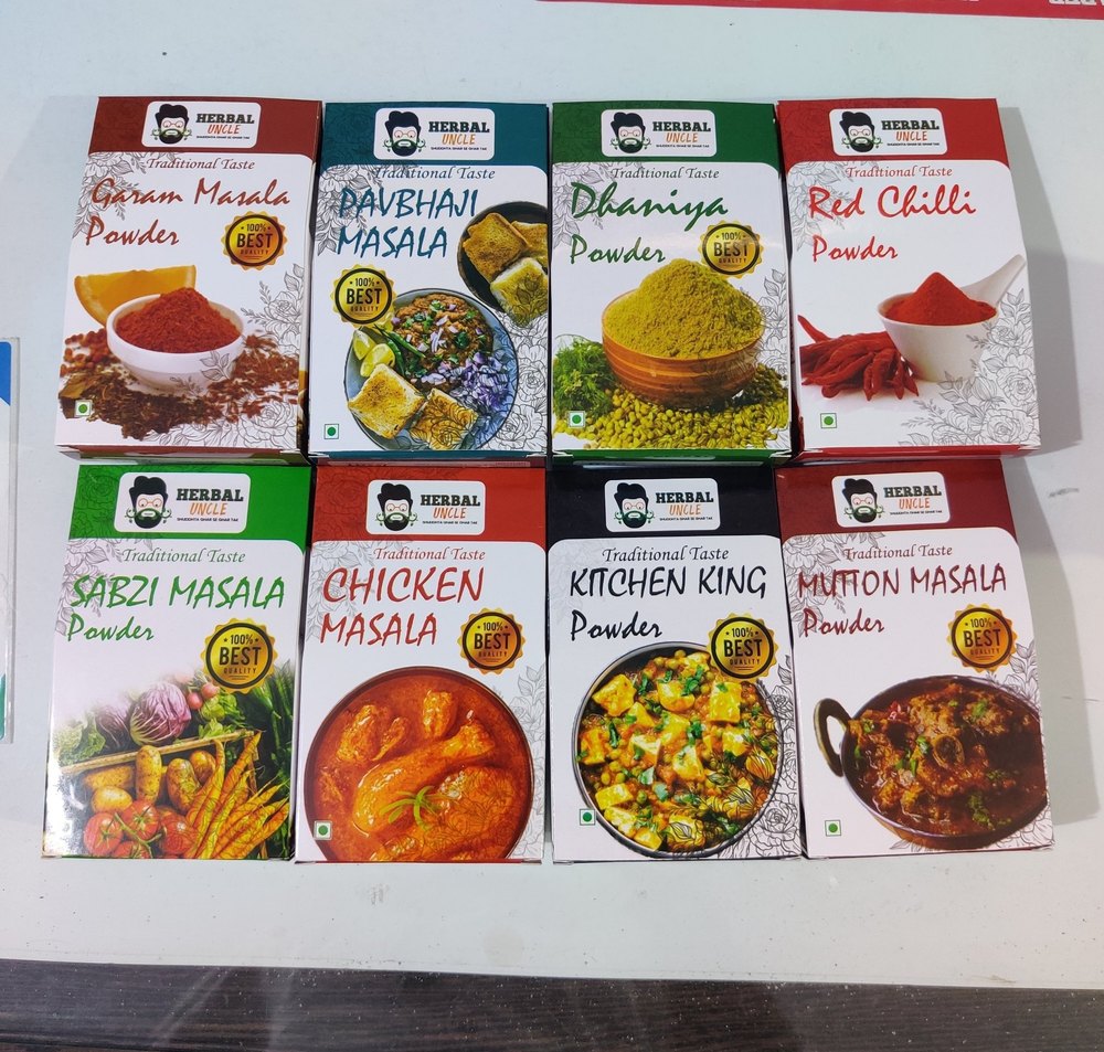 Masala Packaging Box
