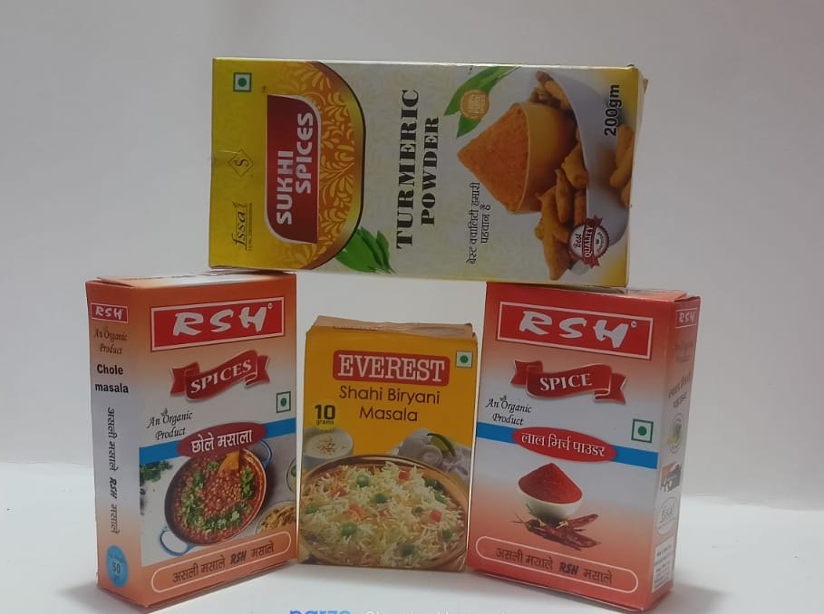 Spice Packaging Box