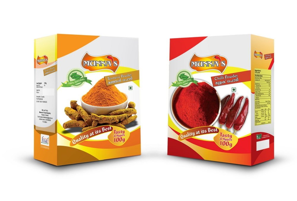 Masala Packaging Box