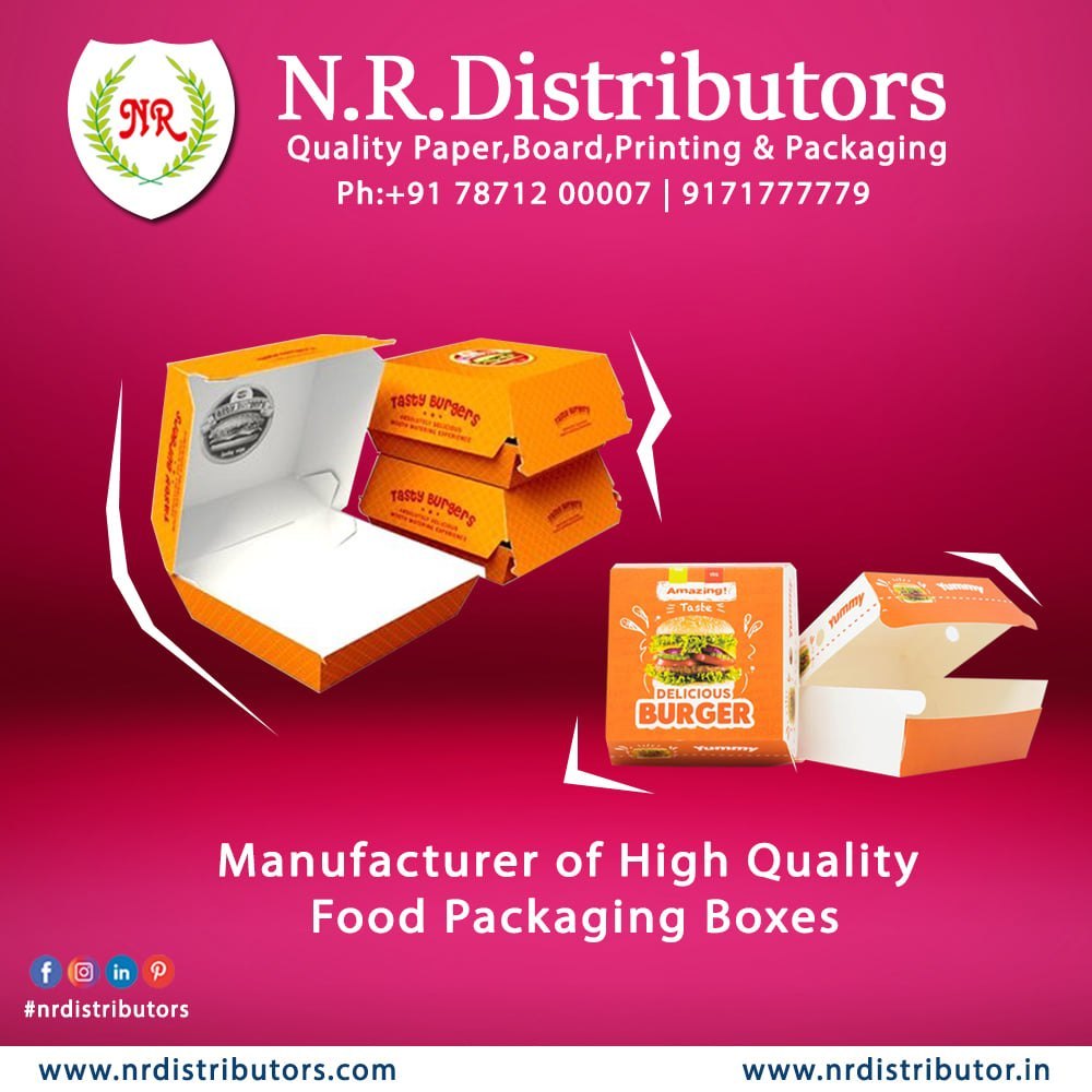 Printed Burger Box