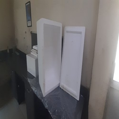 White ICE BOX Medicine Box, Material Thickness: 40 mm, Box Capacity: 70-80 Kg