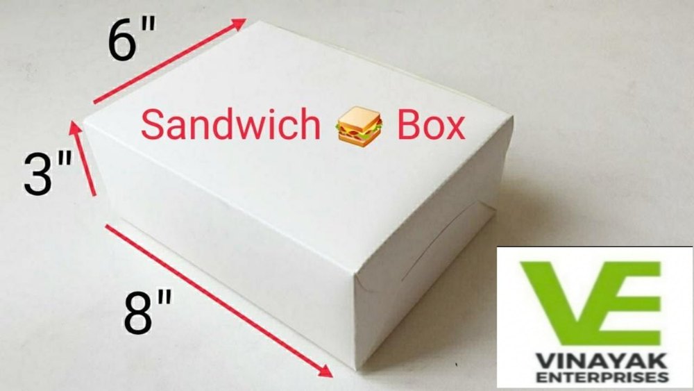 Paper Sandwich Box