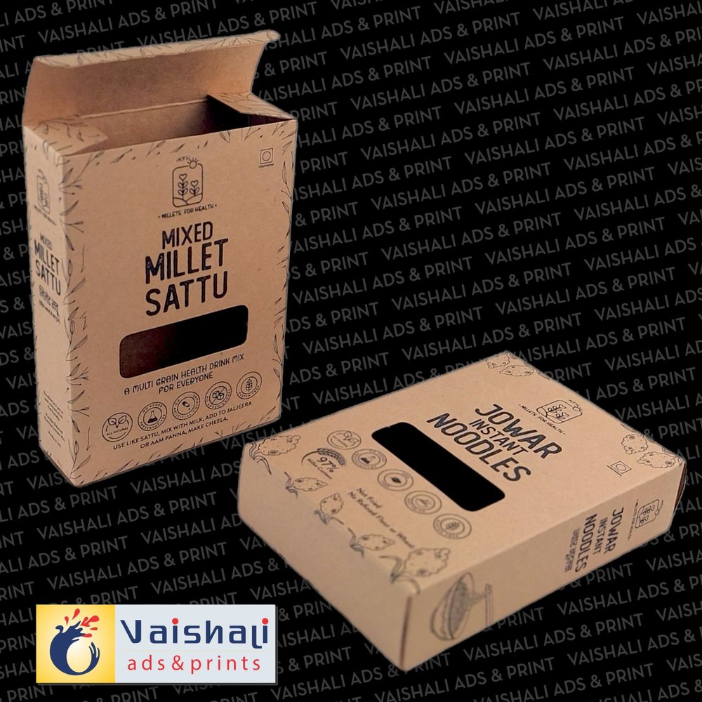 Reverse Tuck End Box (Kraft Food Box)