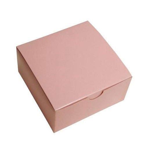 Brown Square Craft Paper Box