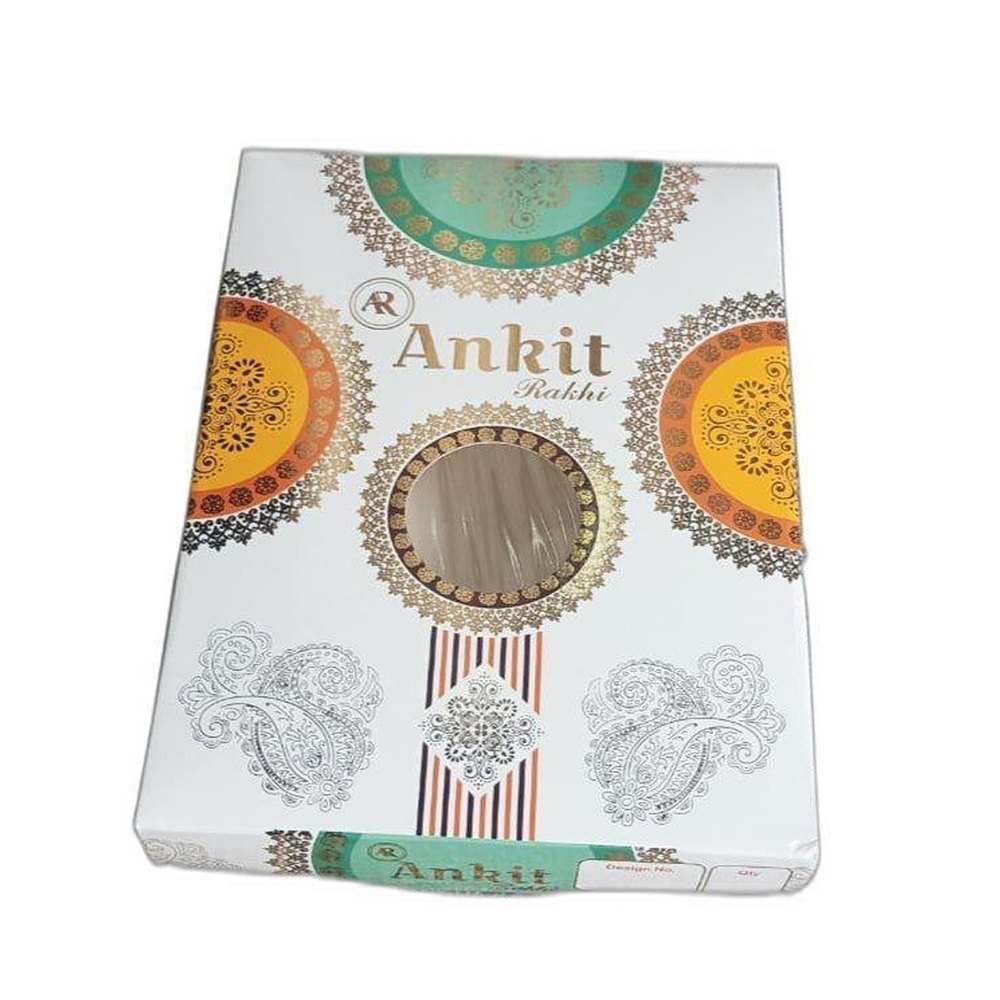 Single Phase 2 Ply Flexo Printed Corrugated Rakhi Box