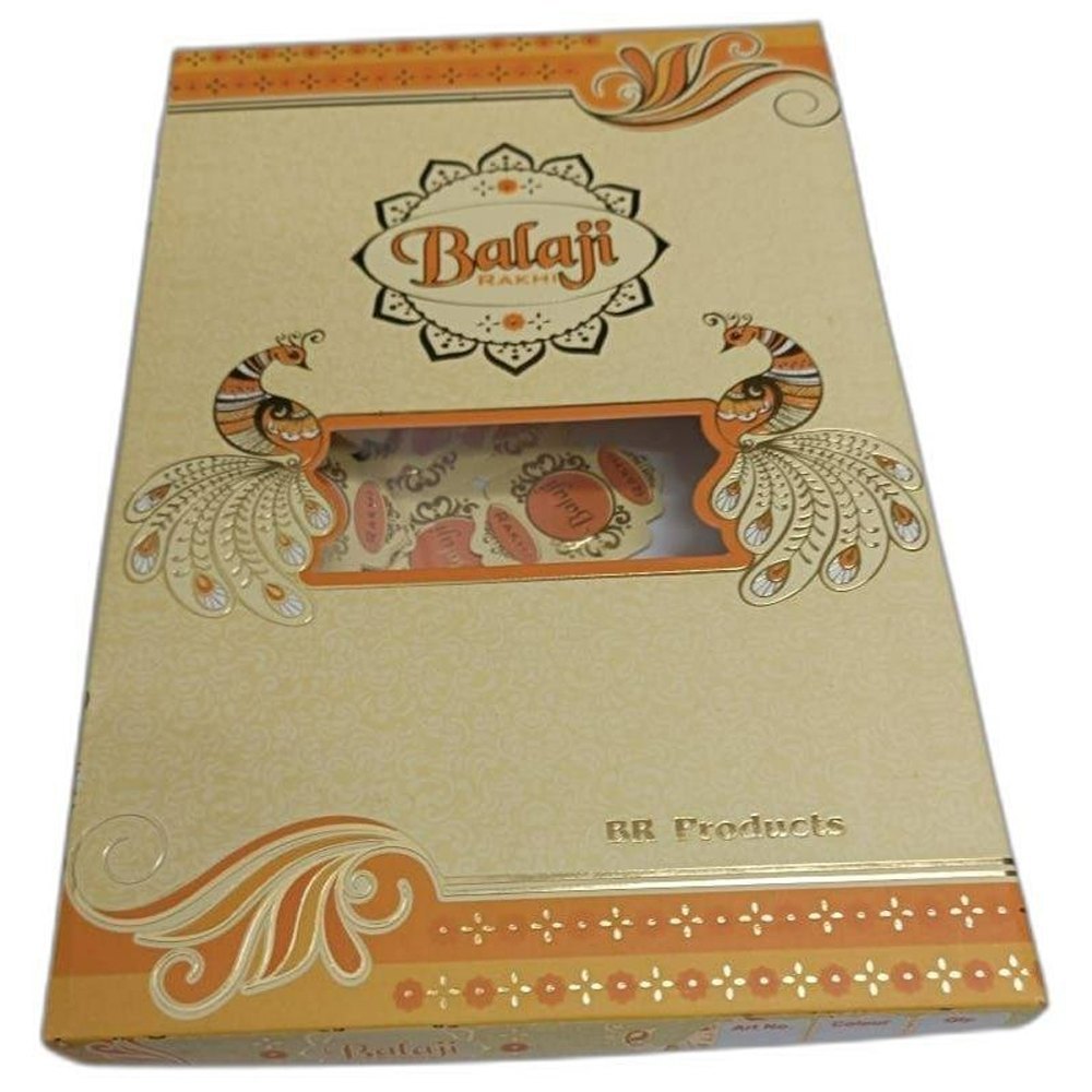 Balaji Rectangular Rakhi Packaging Box