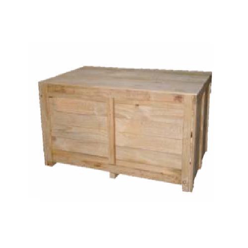 Brown Wooden Packing Box