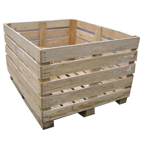 Rectangular Open Crates Wooden Packaging Crate, Capacity: 1000 - 1500 Kg, Size: 1 - 3 Feet (height)