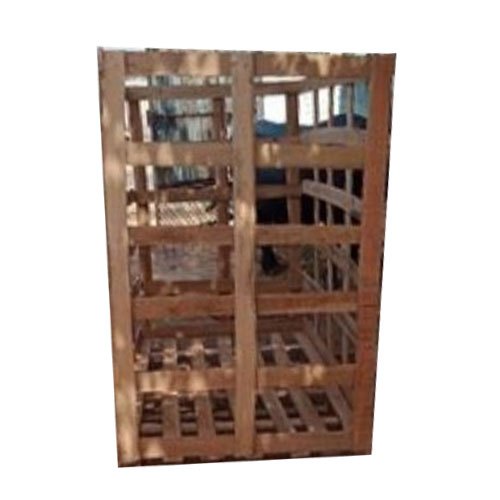 Rectangular Closed Crates Wooden Packaging Crate, For Industrial, Capacity: Upto 500 Kg