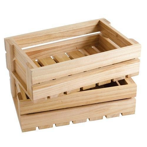 Wood Rectangular Hardwood Crate, for Shipping