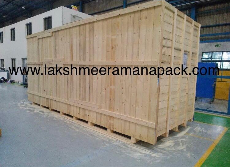 Heavy Duty Pinewood Box, Usage : Industrial Packaging