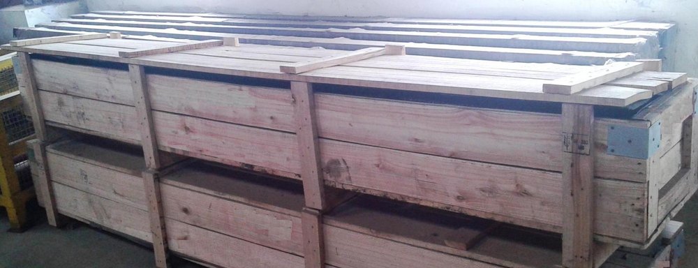 Termite Resistant Rectangle Long Pine Wood Packaging Box for Shipping