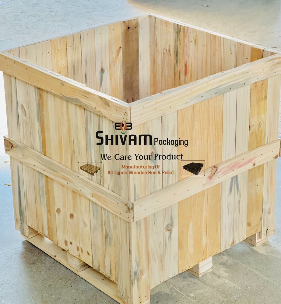 Rectangle Pine Wood Boxes