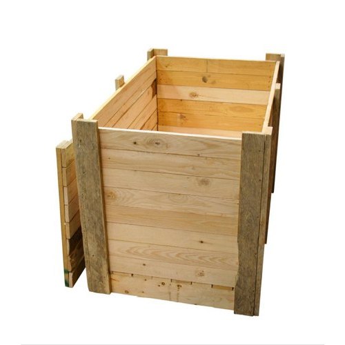 Light Weight Pine Wood Wooden Packing Case, For Shipping, Capacity: 700 Kg