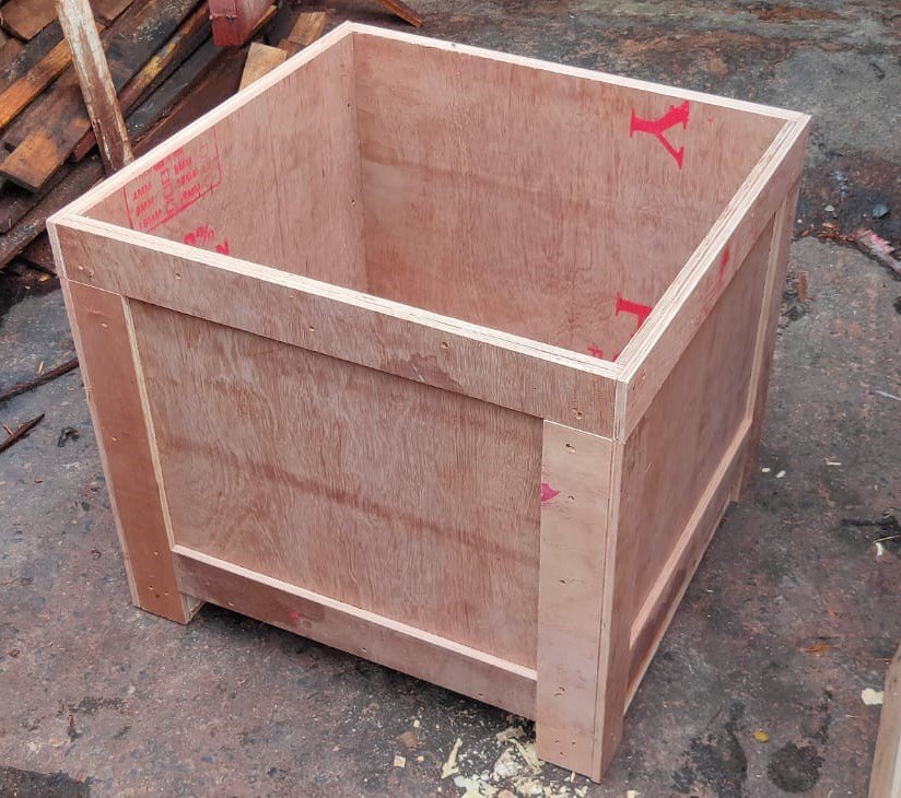 Rectangle Industrial Plywood Box