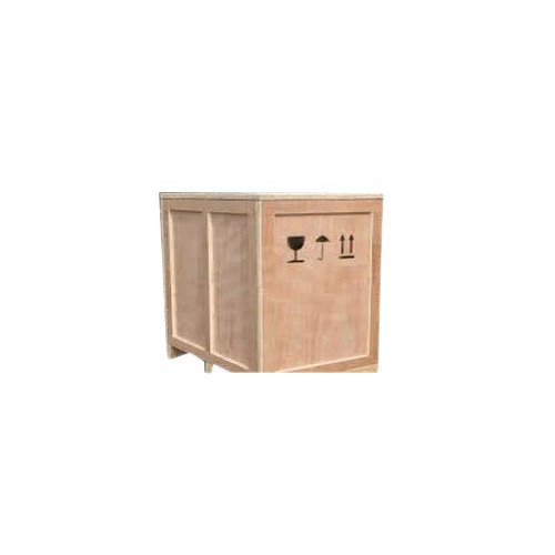 Single Faced Rectangular Wooden Pallet Box, For For Material Packing