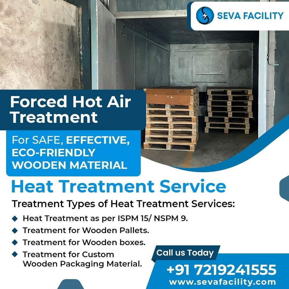 Heat Treated Wooden Pallet