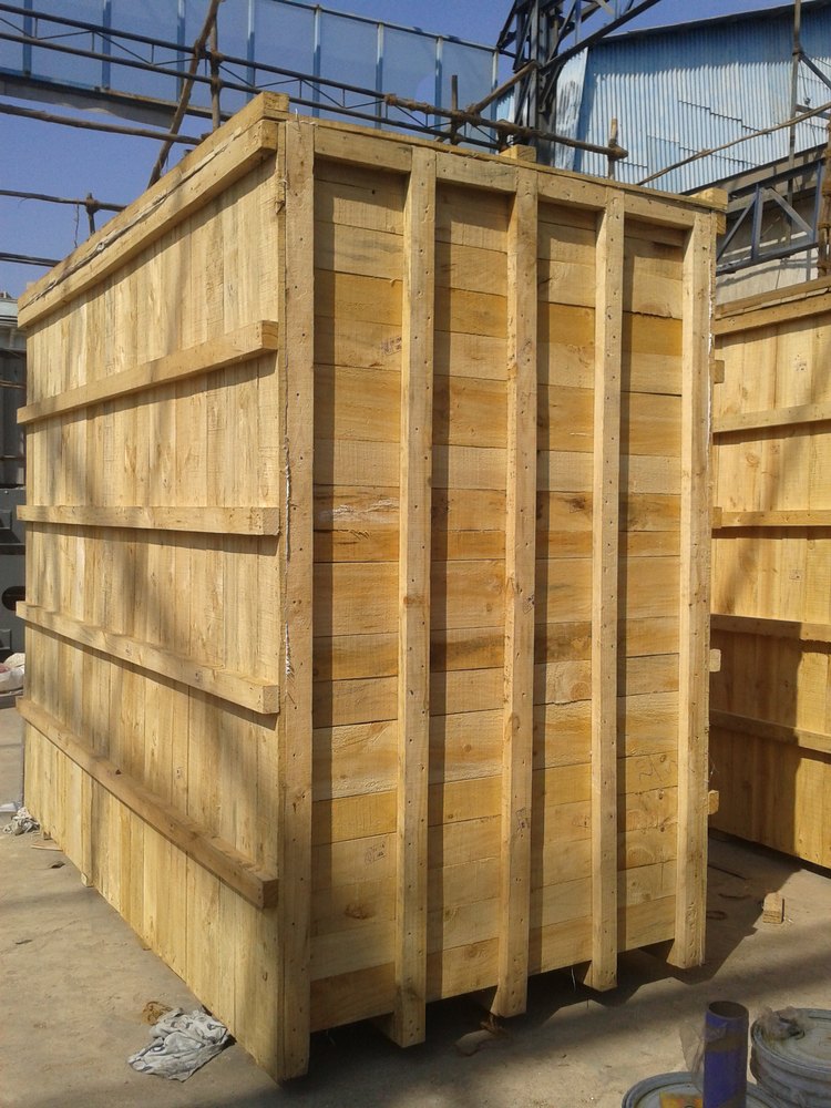Oak Wood Wooden Packing Box