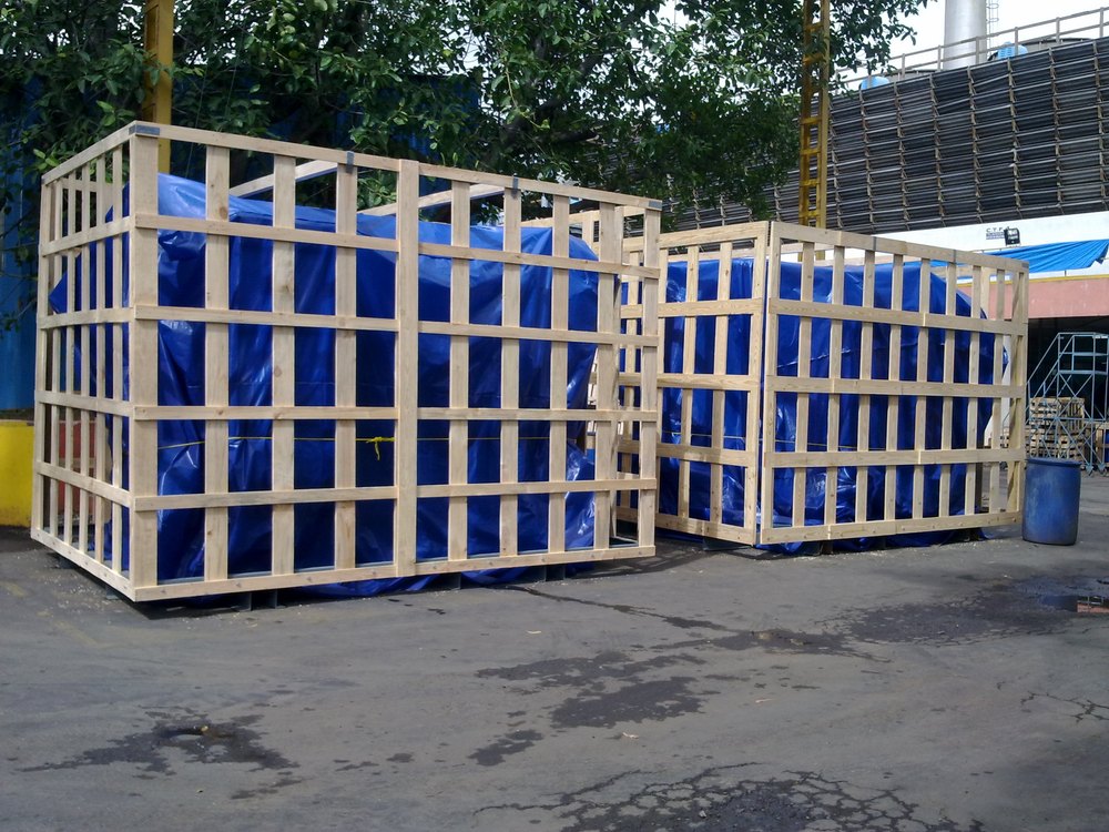 Plywood Wooden Packing Cases, Capacity: 2 Ton