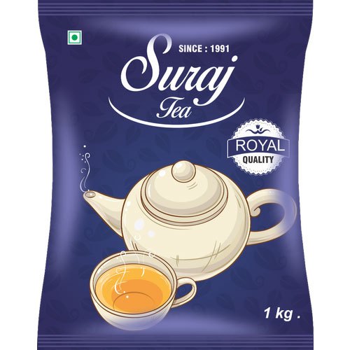 Black Suraj Royal Quality Tea, Packaging Type: Bag, Granular