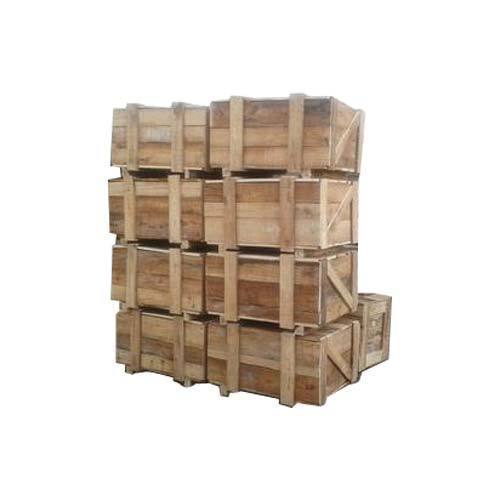 Rectangular Rubber Wood Box