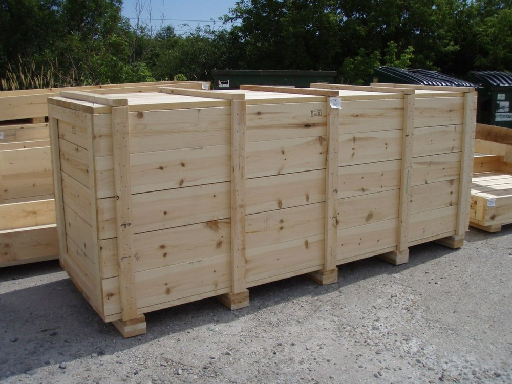 Rectangle Rectangular Rubber Wood Boxes, For Shipping, 18 mm