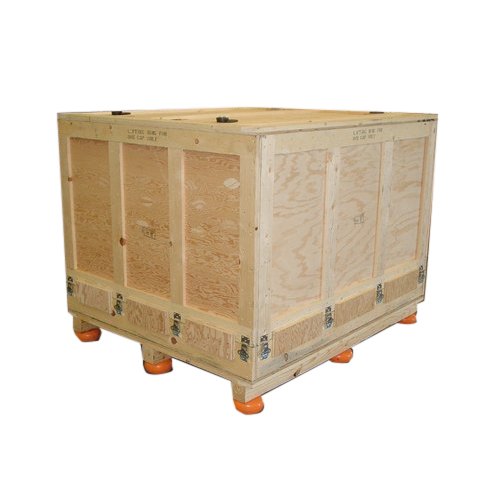 Industrial Oak Wood Packaging Box